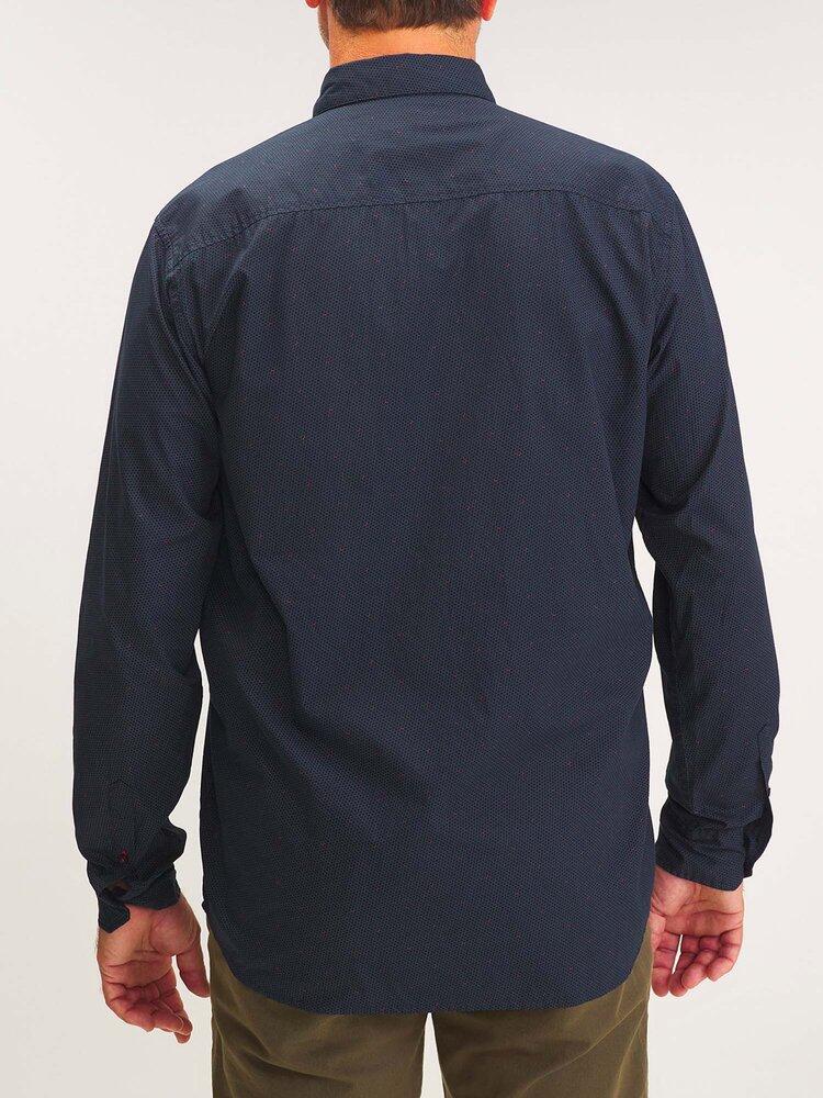 Camisa de Manga Larga Negra para Hombre TBS Yahirche 5/5