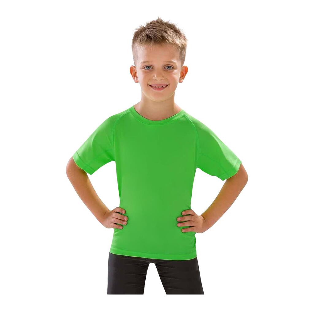 Childrens/Kids AirCool Performance TShirt (Lime)