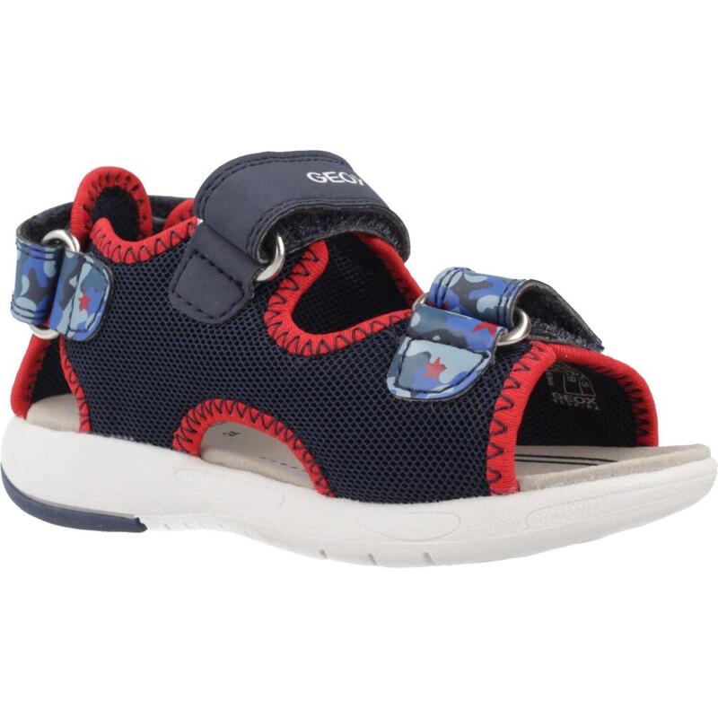 Sandály Geox Model B Sandal Multy Boy Barva Modrý