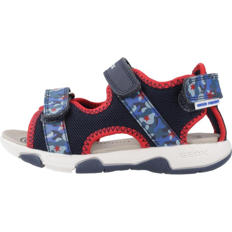 Sandály Geox Model B Sandal Multy Boy Barva Modrý