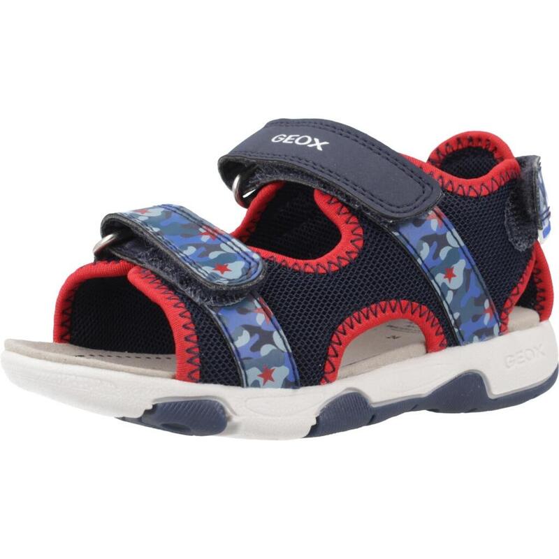 Sandály Geox Model B Sandal Multy Boy Barva Modrý