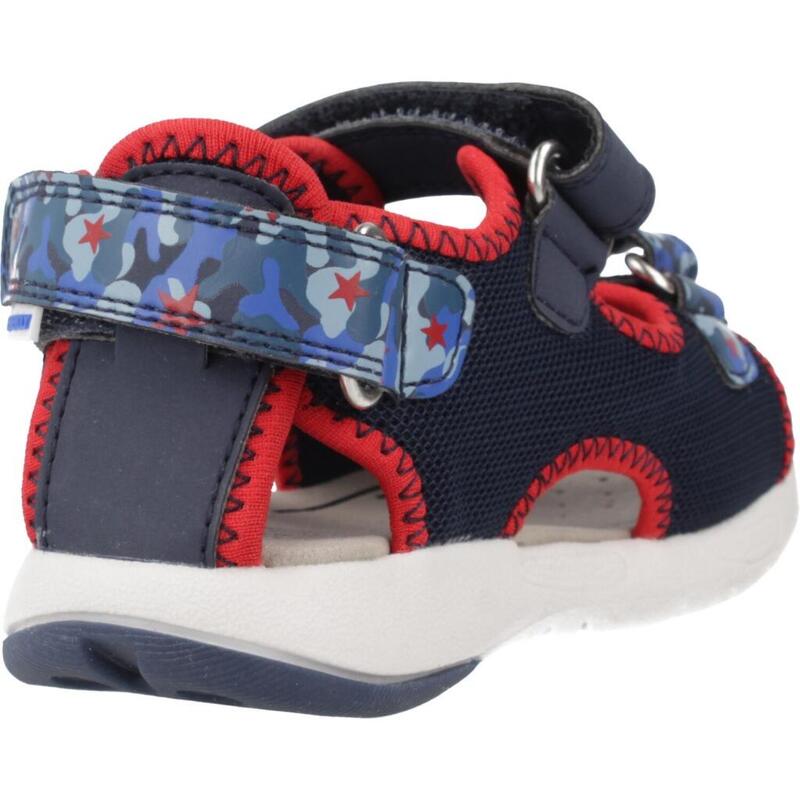 Sandály Geox Model B Sandal Multy Boy Barva Modrý
