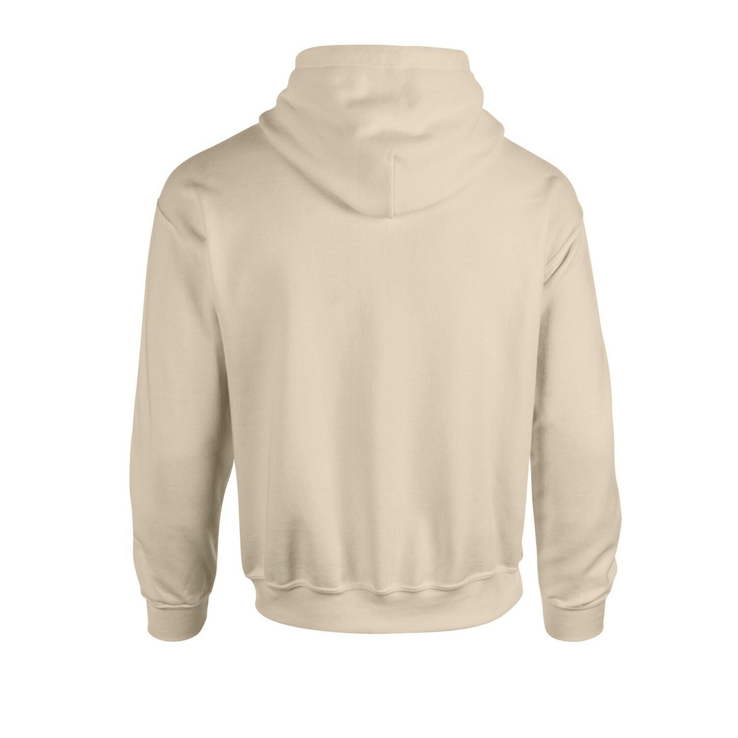Felpa Con Cappuccio Adulto Unisex Gildan Sabbia 2/3