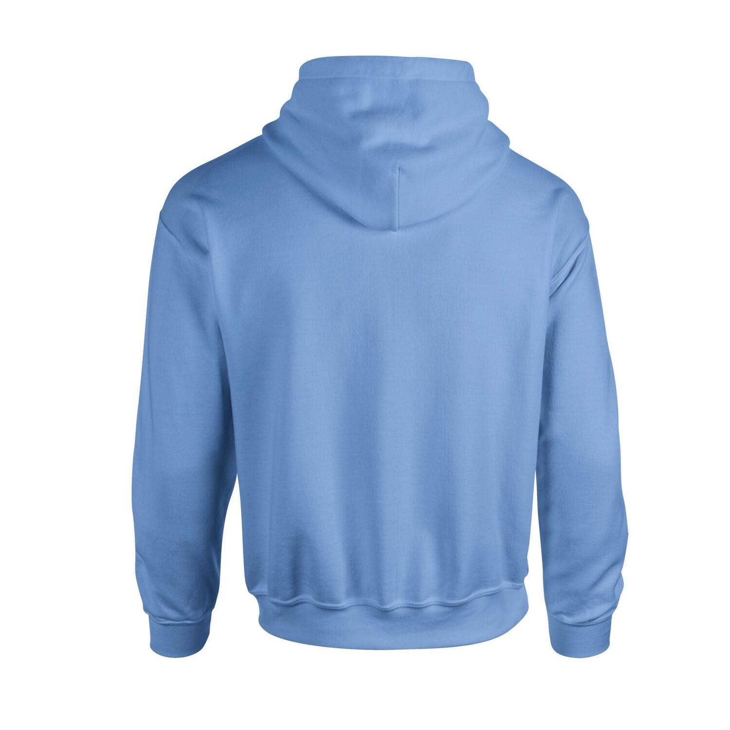 Unisex Adult Heavy Blend Hoodie (Carolina Blauw) 2/3