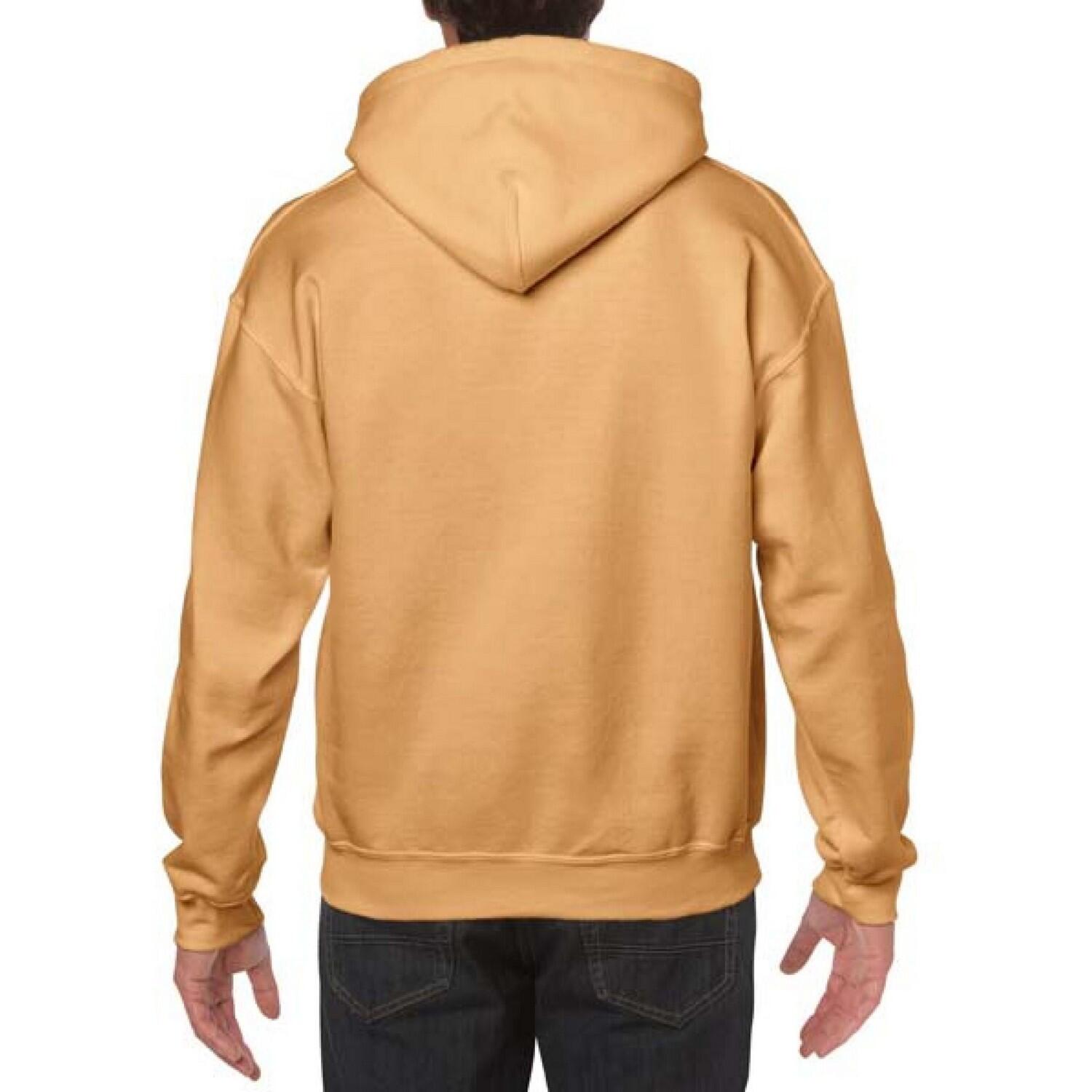 Felpa Con Cappuccio Adulto Unisex Gildan Oro Vecchio 2/2