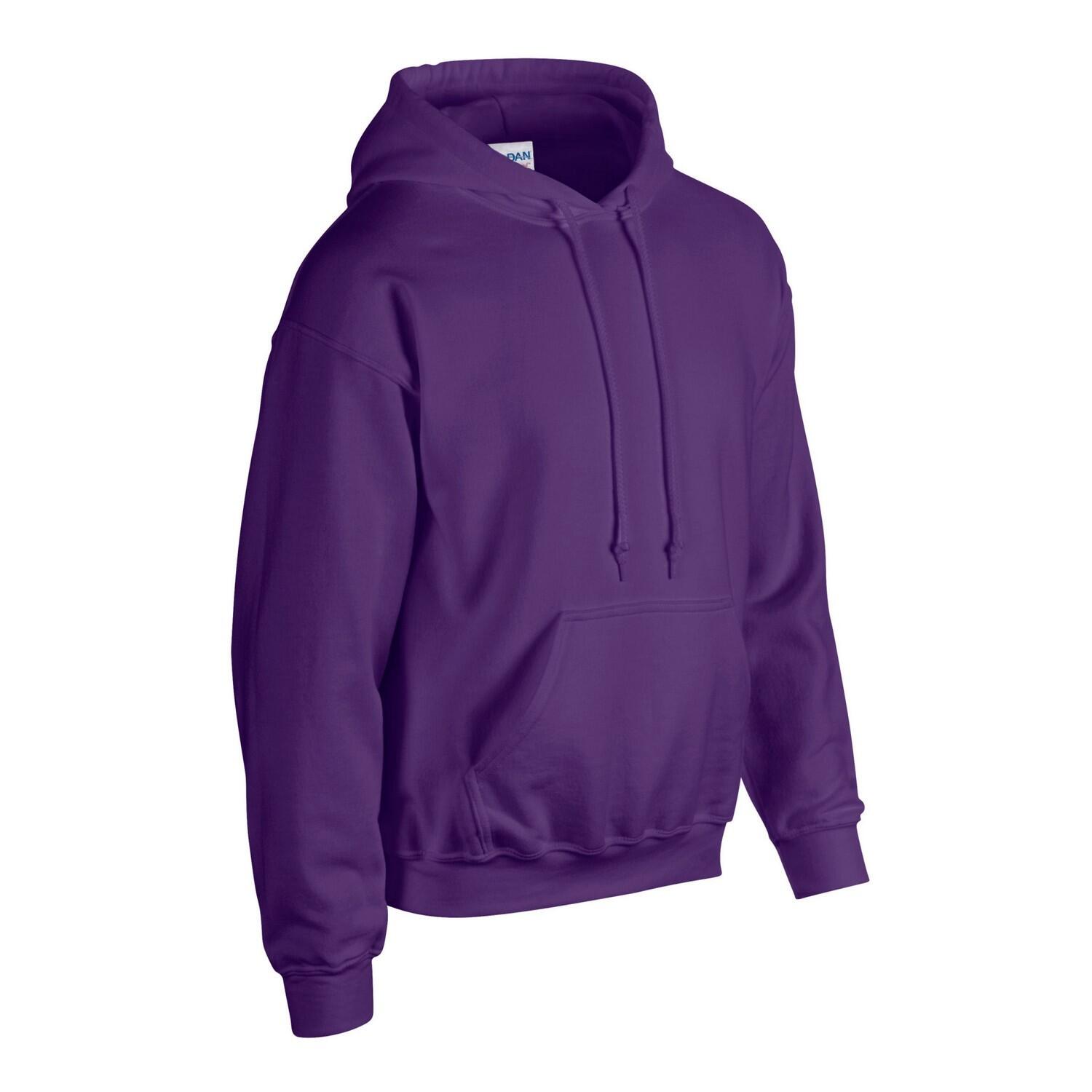 Felpa Con Cappuccio Adulto Unisex Gildan Viola 3/3