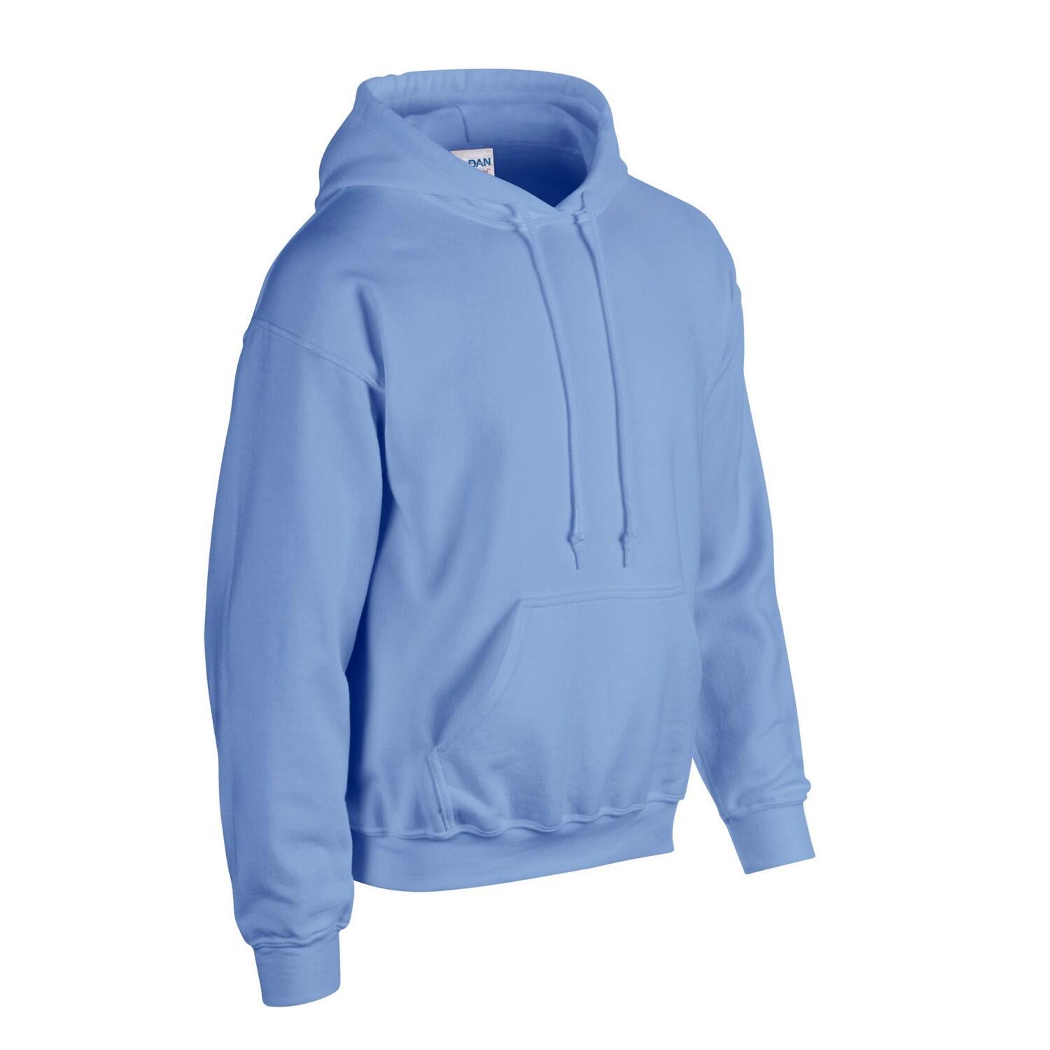 Unisex Adult Heavy Blend Hoodie (Carolina Blauw) 3/3
