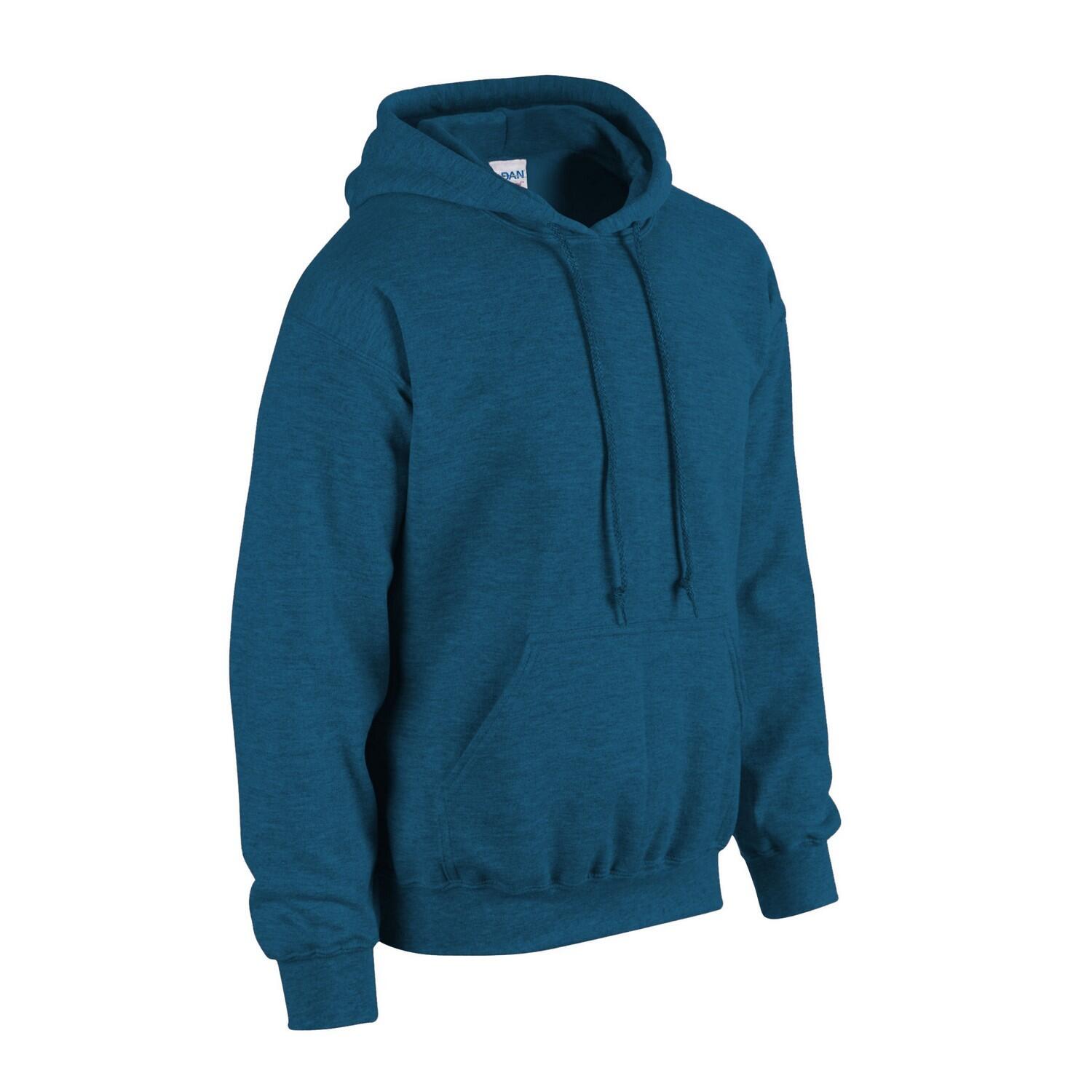 Unisex Adult Heavy Blend Hoodie (Antieke Saffier) 3/3