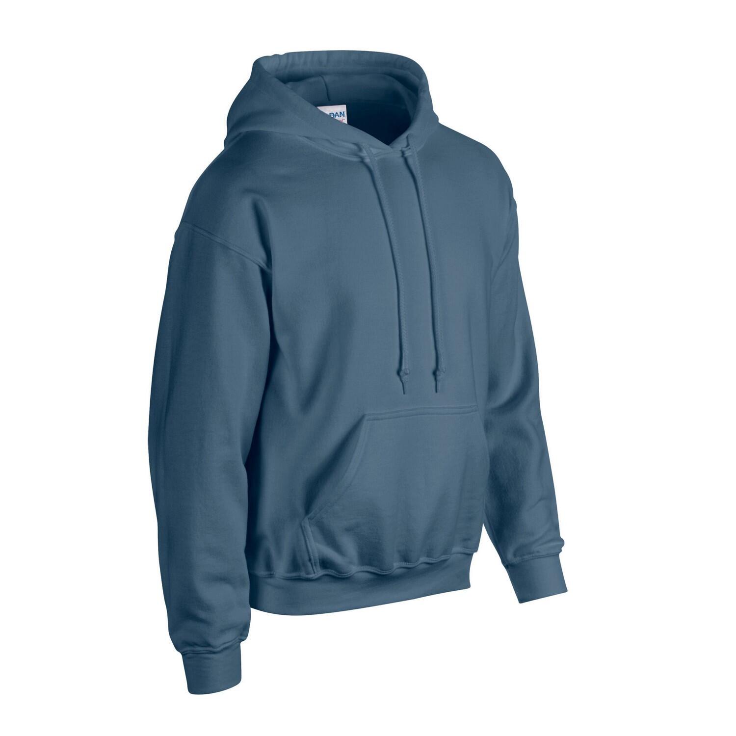 Unisex Adult Heavy Blend Hoodie (Indigoblauw) 3/3