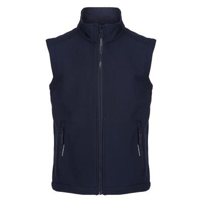 Kinder/kids ablaze softshell body warmer (klassiek rood/zwart)