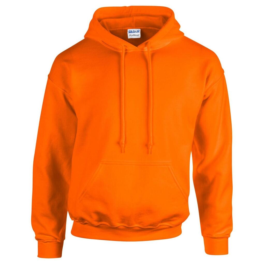 Unisex Adult Heavy Blend Hoodie (Safety Orange)