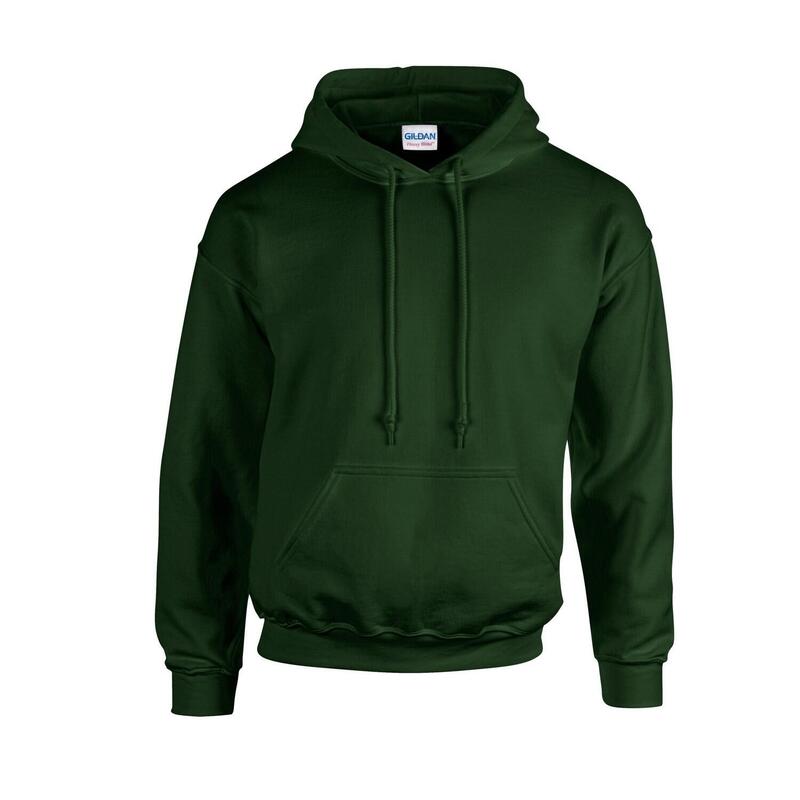 Sweat À Capuche Adulte (Vert Forêt)