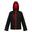 Kinder/Kids Ablaze 3 Layer Hooded Soft Shell Jacket (Zwart/Klassiek Rood)