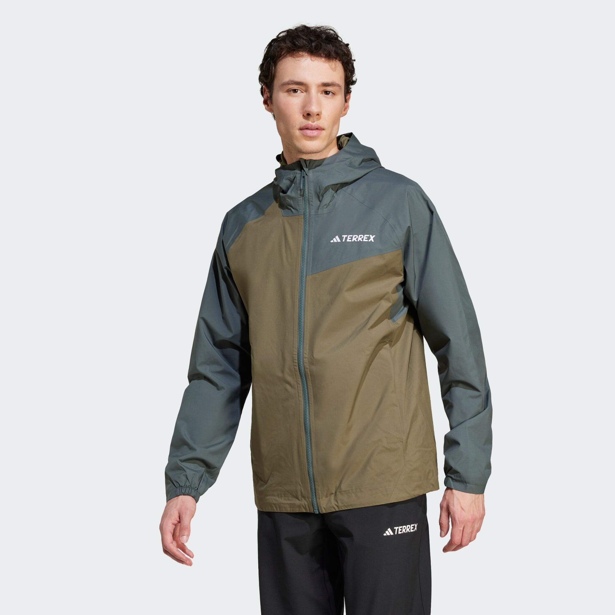 Adidas - Veste 2 Couches Terrex Multi Rain.rdy - Veste - Beige|vert - 52 2xl - Decathlon