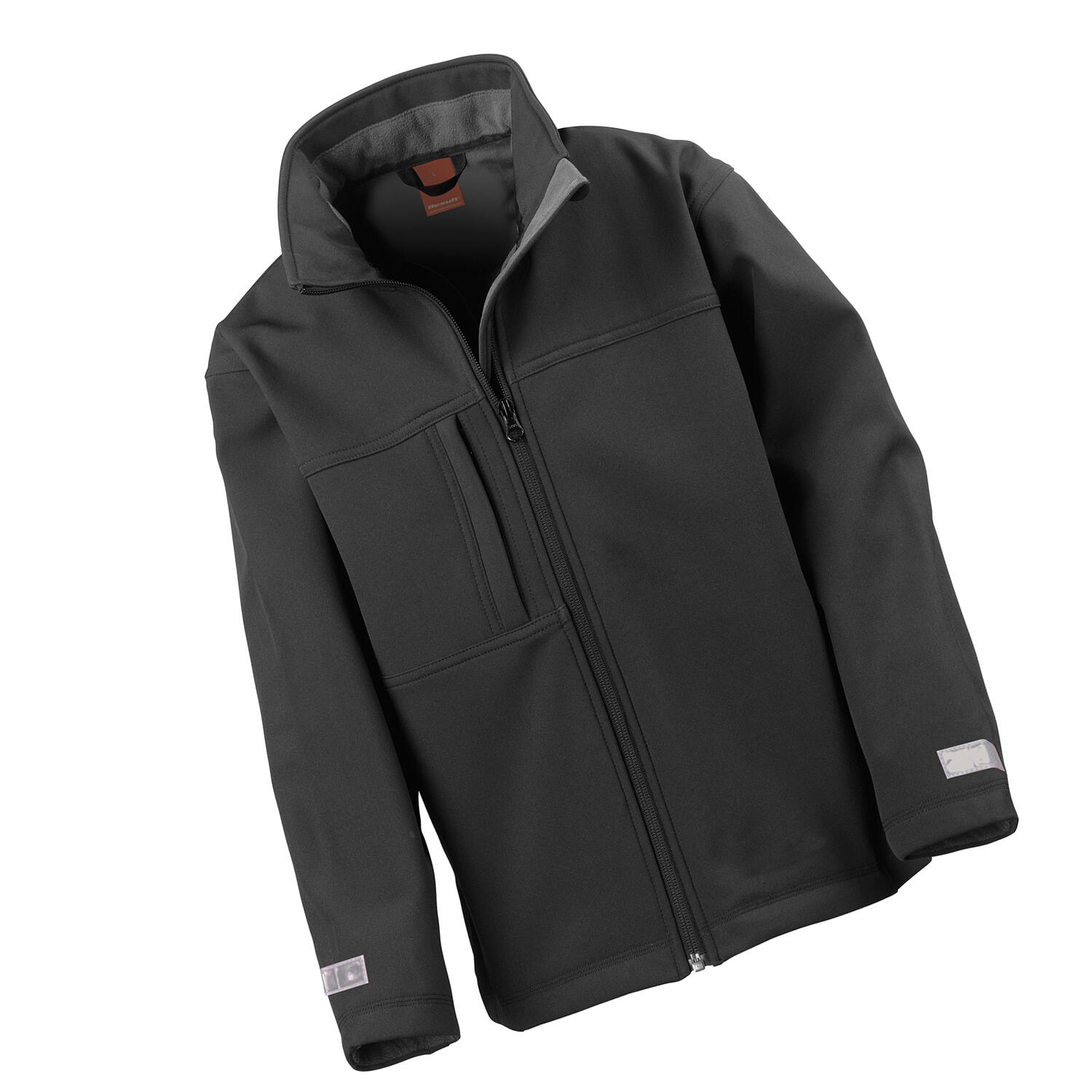 Veste Softshell CLASSIC Enfant (Noir) 3/4