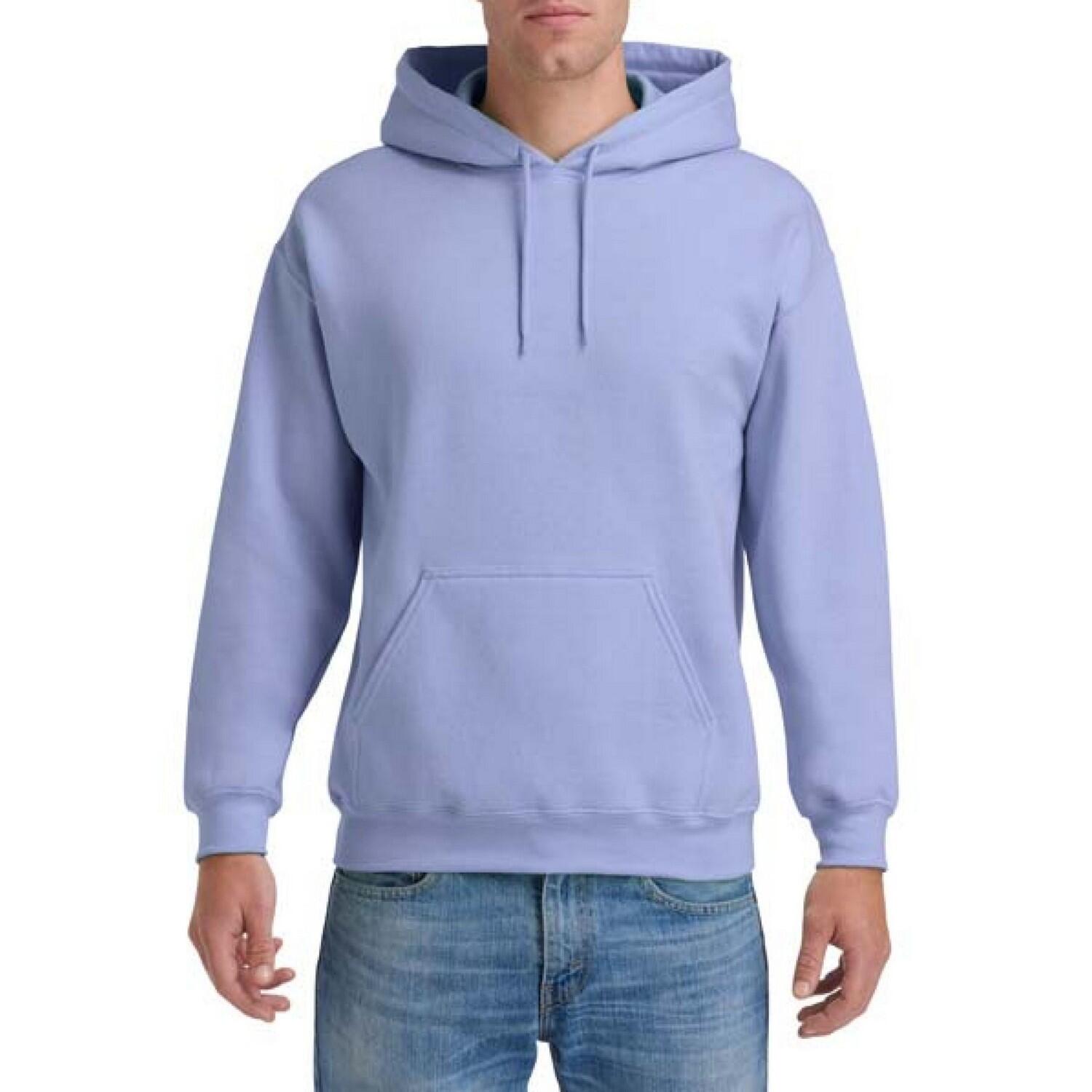 GILDAN Unisex Adult Heavy Blend Hoodie (Violet)