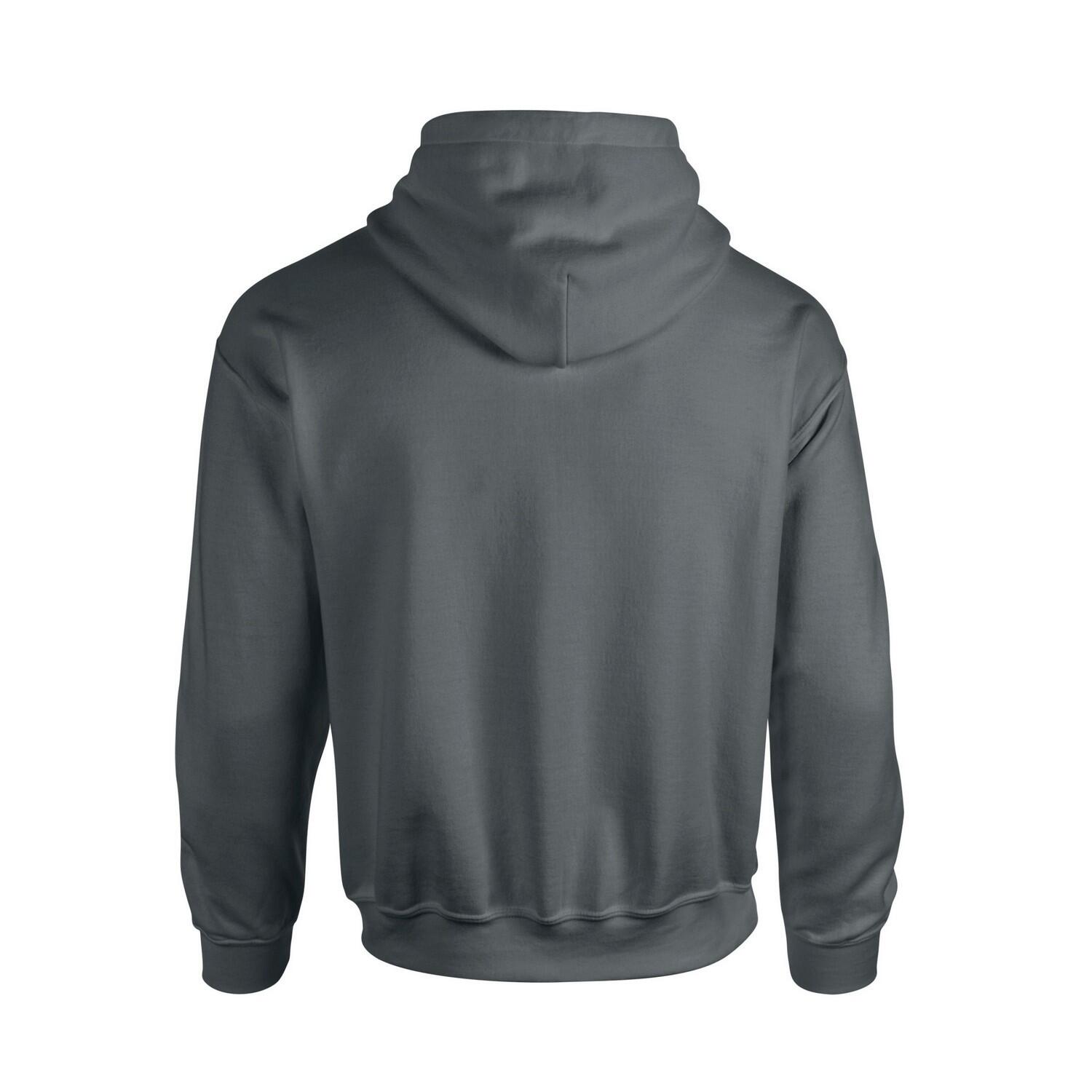 Felpa Con Cappuccio Adulto Unisex Gildan Carbone 2/3
