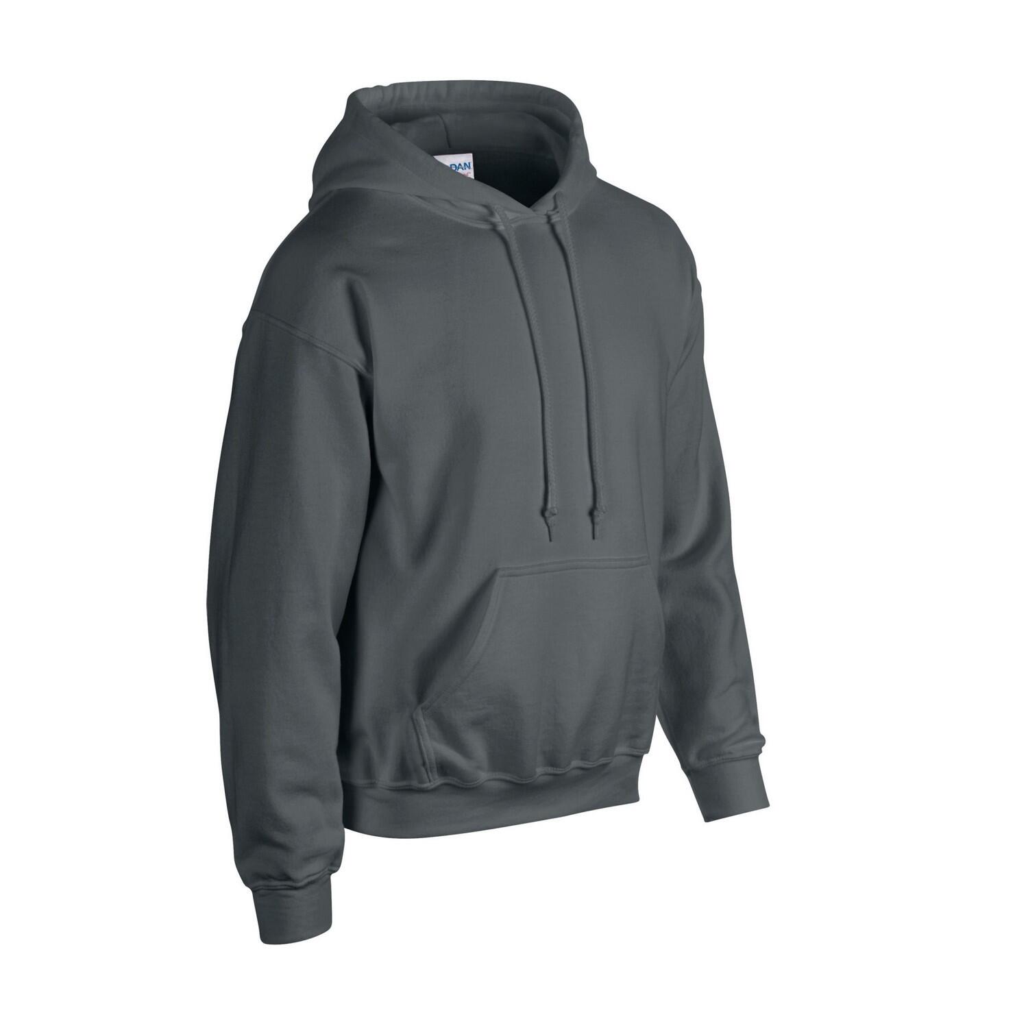 Felpa Con Cappuccio Adulto Unisex Gildan Carbone 3/3