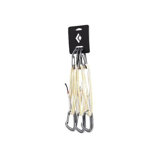 Dégaines Black Diamond MiniWire pack 3, sangle Dynex extensible 60 cm HoodWire