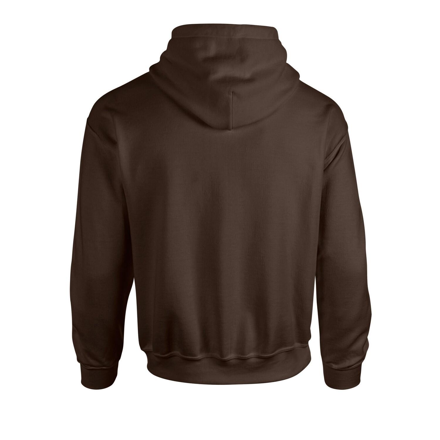 Sweat À Capuche Adulte (Chocolat Foncé) 2/3