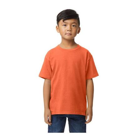 Kinder/Kinder Softstyle Midweight Tshirt (Oranje)