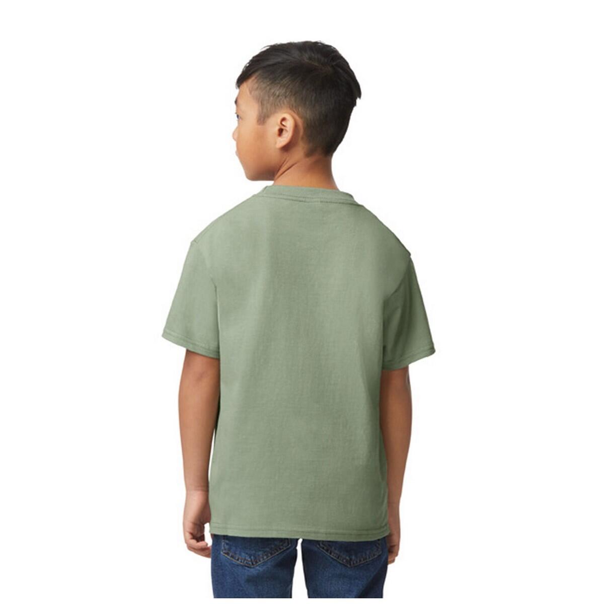Tshirt SOFTSTYLE Enfant (Vert De Gris) 2/2