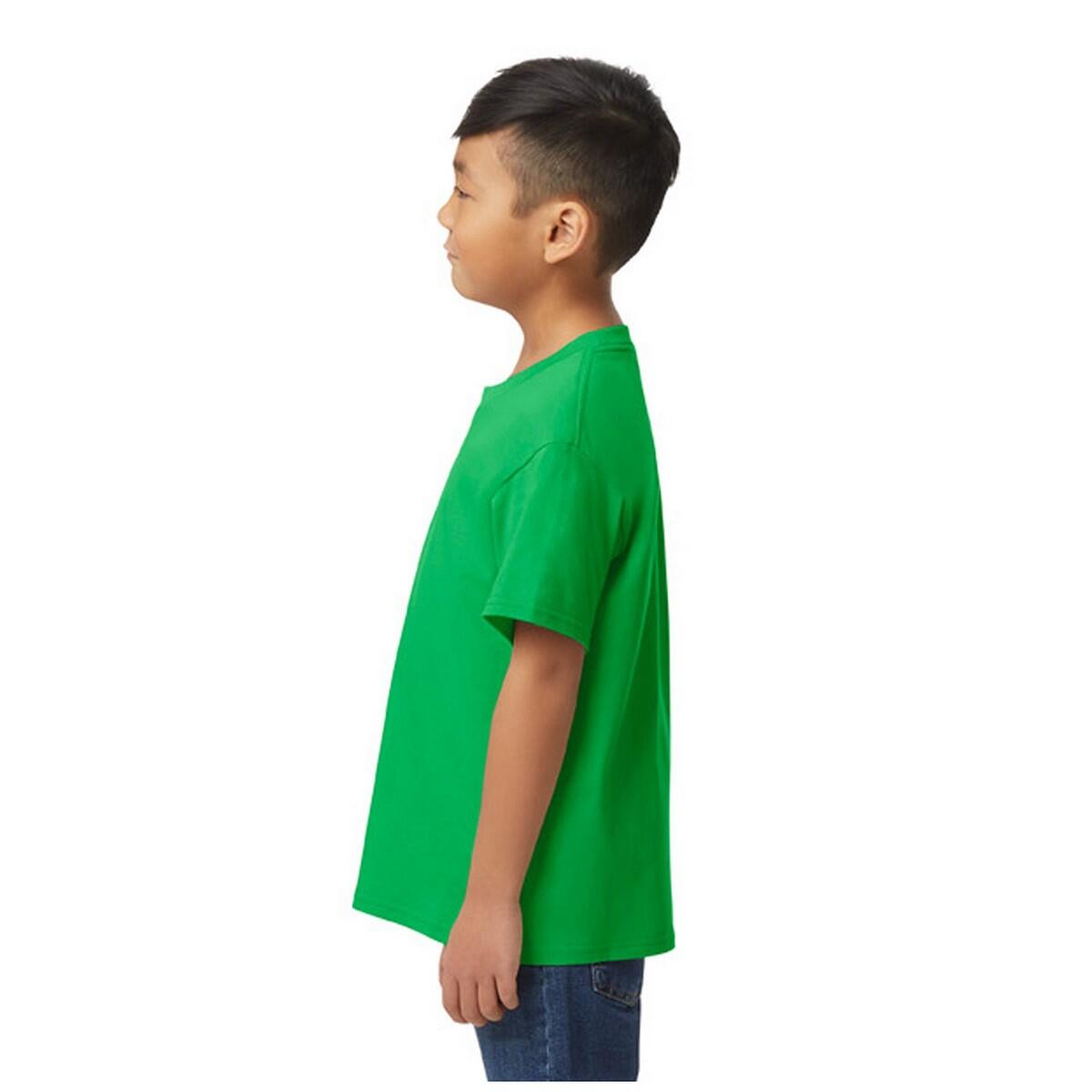 T-Shirt de Estilo Criança/Crianças de Peso Médio (Verde Irlandês) 3/3