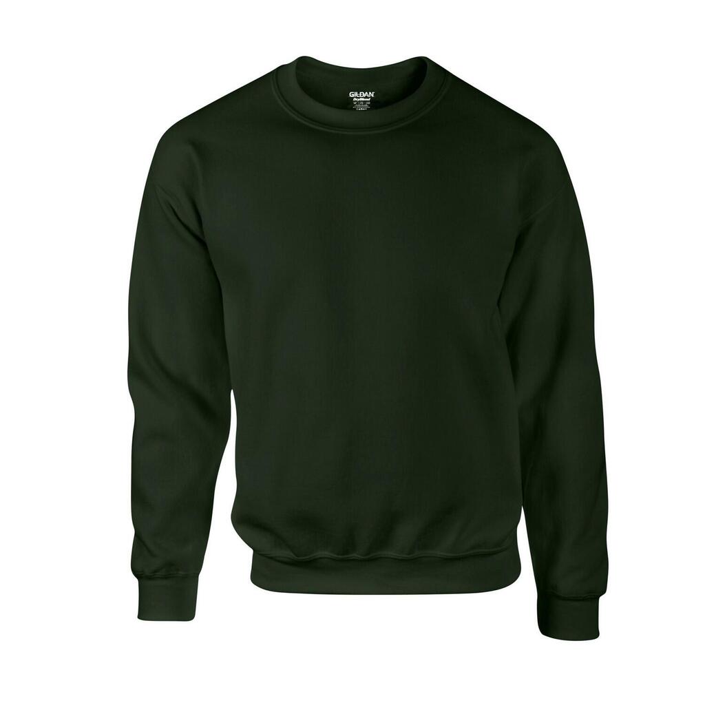 Unisex Adult DryBlend Crew Neck Sweatshirt (Forest Green)