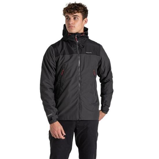Veste Imperméable VANTH Homme (Poivre Noir / Noir)