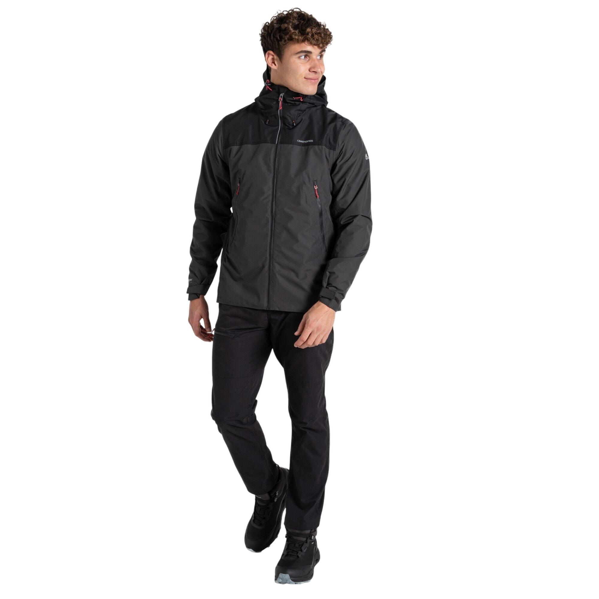 Veste Imperméable VANTH Homme (Poivre Noir / Noir) 3/4