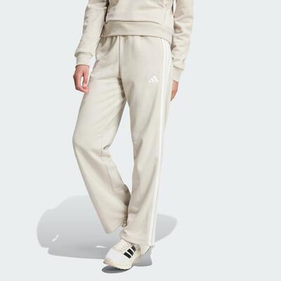 Essentials 3-stripes open hem french terry broek