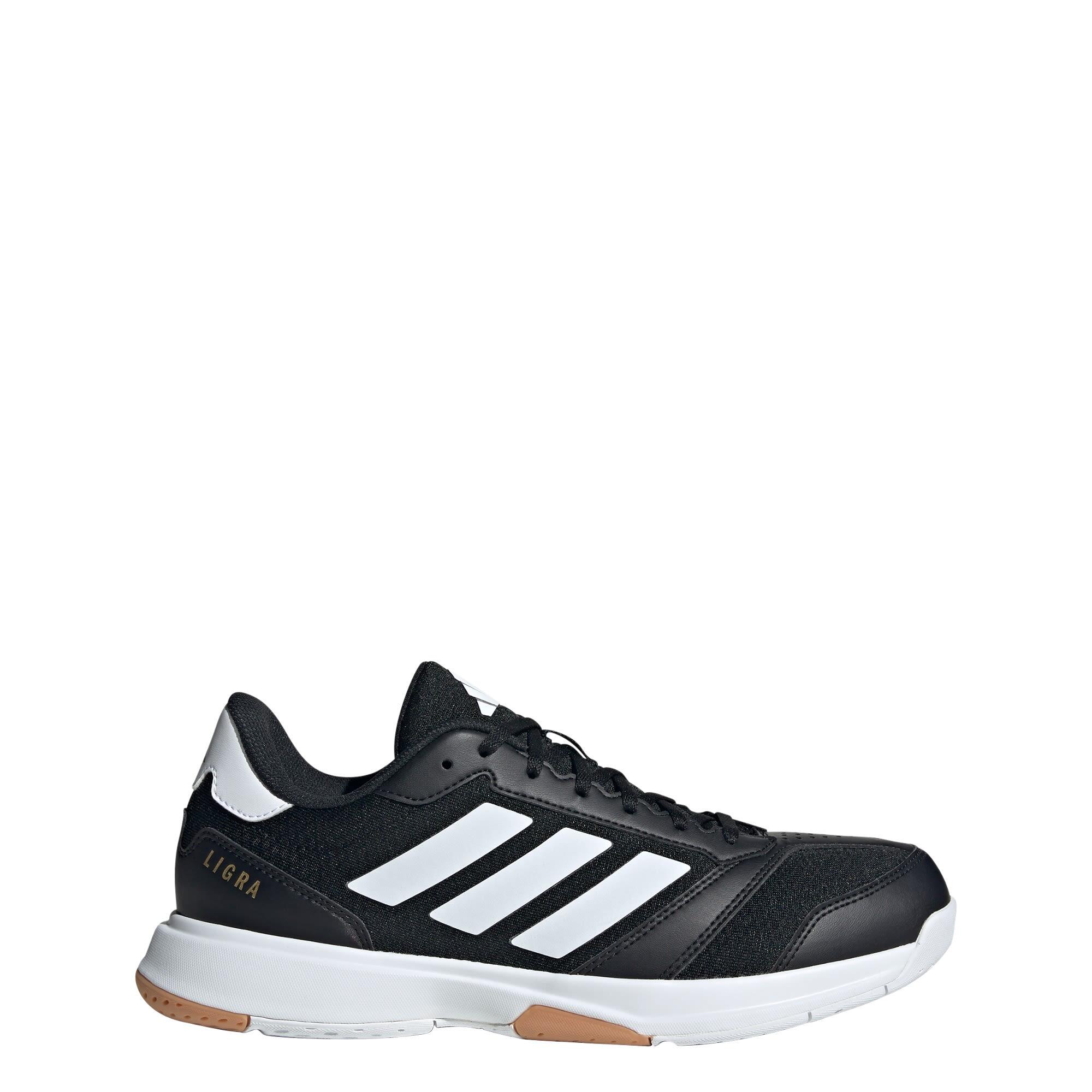 Adidas - Chaussure Ligra 8 Indoor - Chaussures De Sport - Blanc|noir - 38 - Decathlon