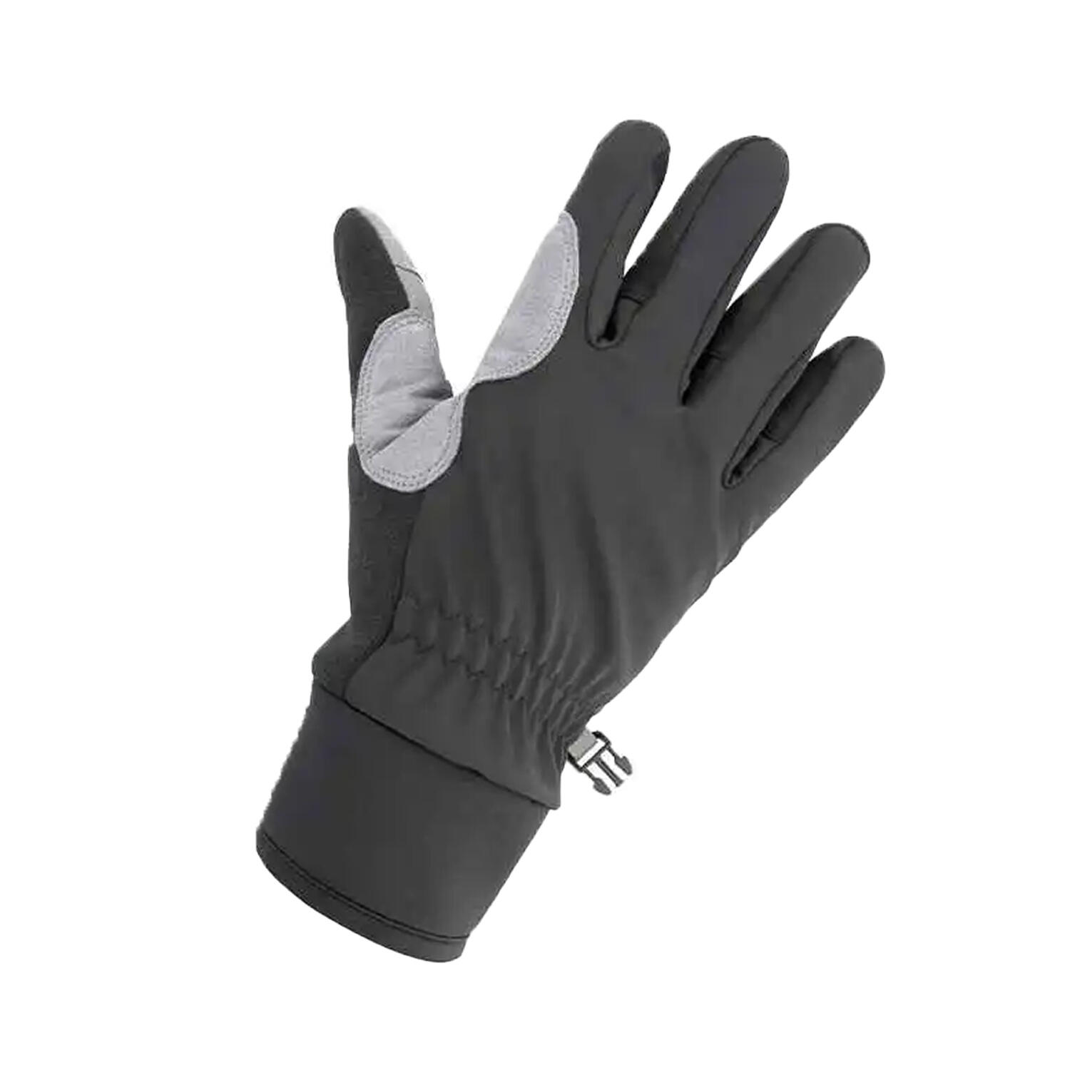Adulto Unisex Guanti Invernali Spiro Nero Grigio 2/2
