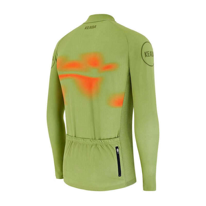 Dámský cyklistický dres s dlouhým rukávem