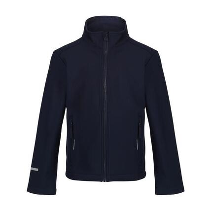 Veste Softshell ABLAZE Enfant (Bleu Marine / Bleu Roi)
