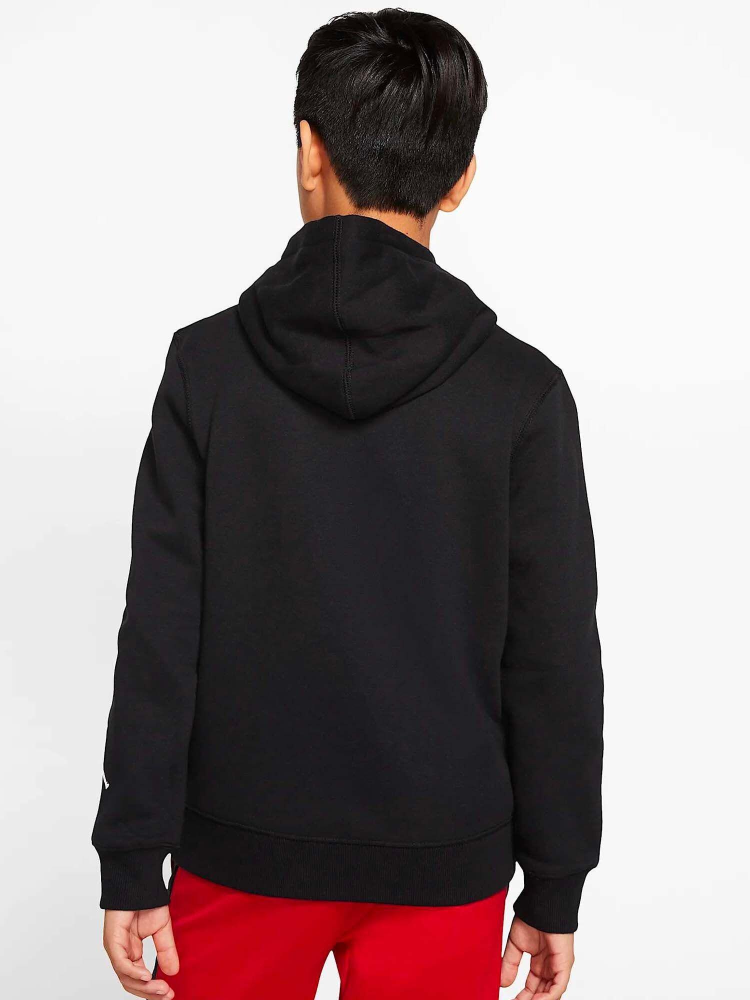 Felpa ragazzo jordan christams - nero 3/3