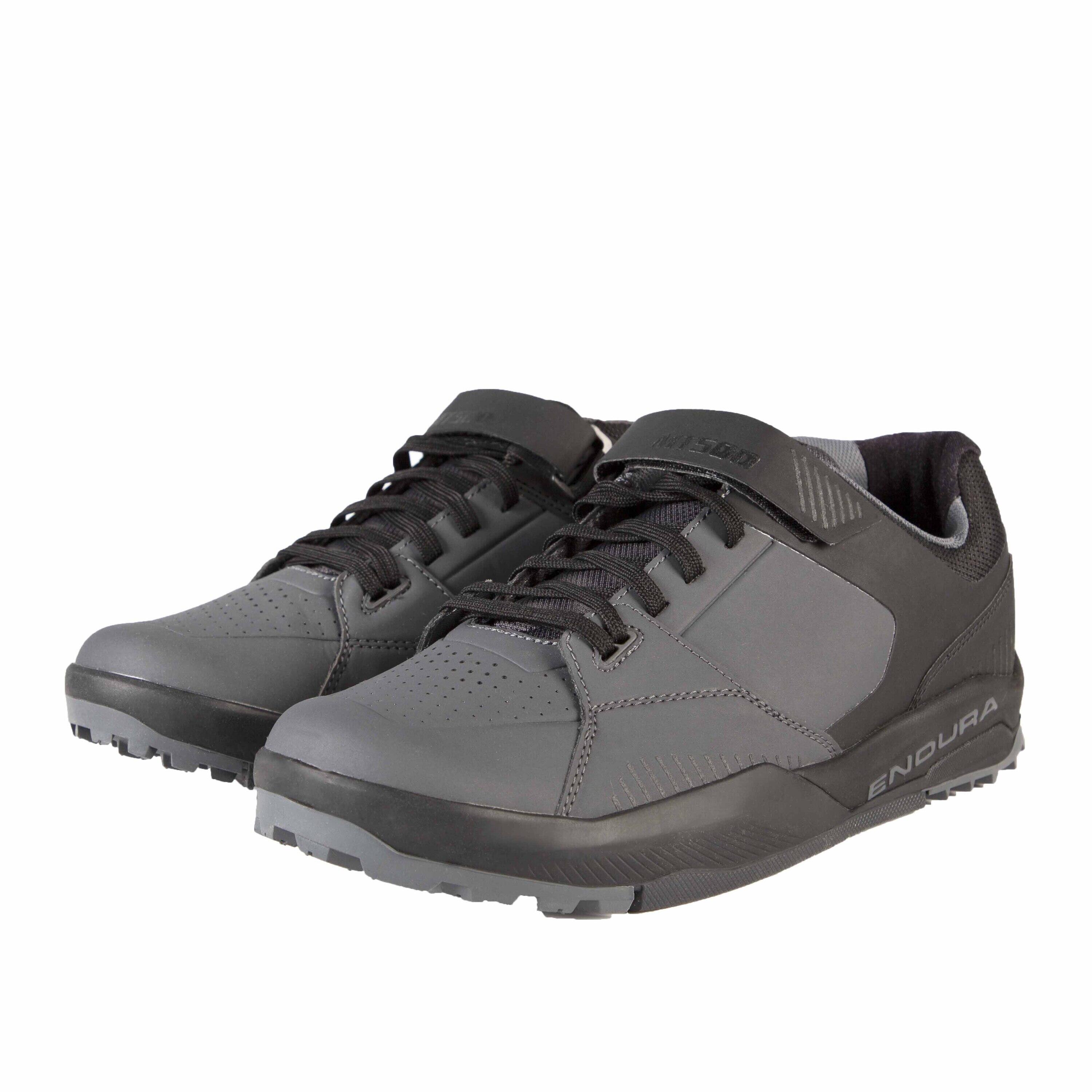 Endura MT500 Burner Flat Pedal MTB-Schuhe Grau / Schwarz 3/6