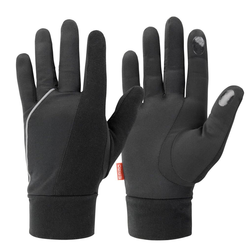 Unisex Adult Elite Running Gloves (Black)