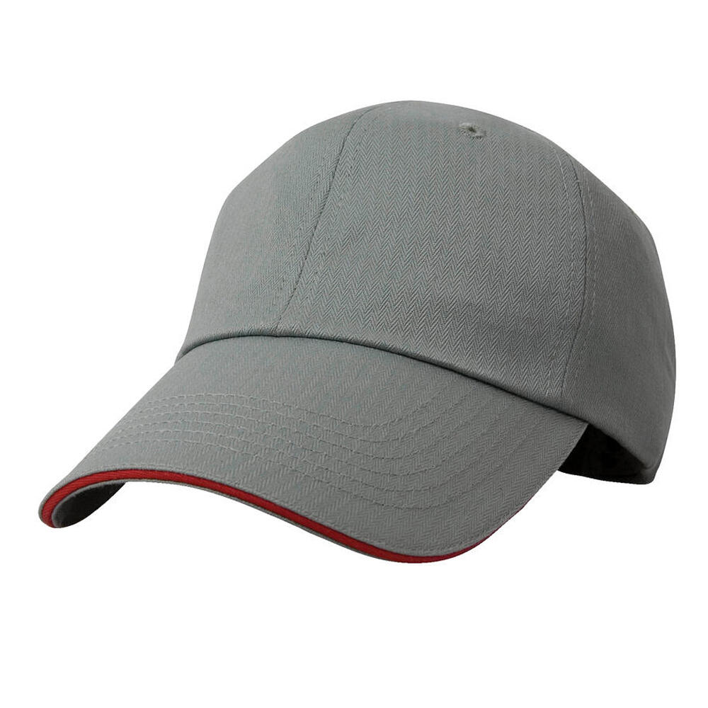 Cappellino Da Baseball Result Headwear Grigio Rosso 2/2