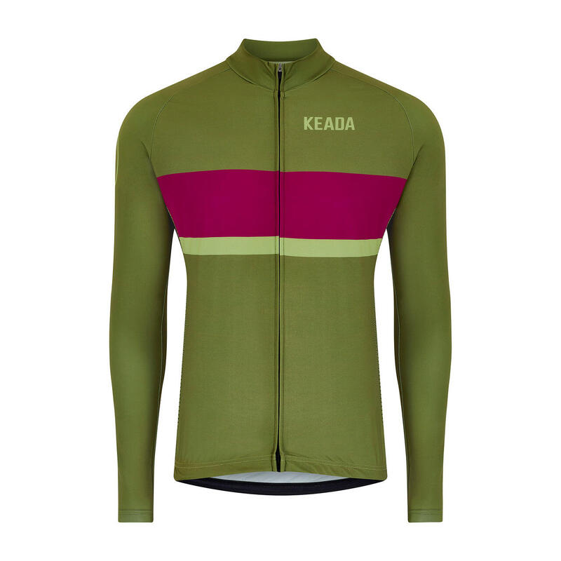 Pánský cyklistický dres s dlouhým rukávem