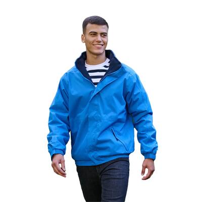 Dover bomber jacket voor volwassenen (afdichting grijs/zwart)