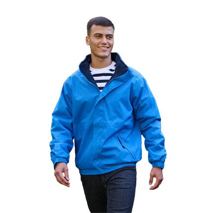 Blouson D'aviateur DOVER Adulte (Bleu Roi / Bleu Marine)