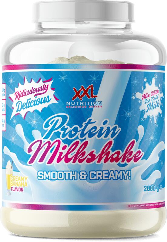 XXL NUTRITION Protein Milkshake - 19g Proteïne, Eiwit Milkshake - Banaan - 750 gram