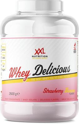 Whey delicious - 80% eiwit, proteïne poeder - bosvruchten - 450 gram (15 shakes)