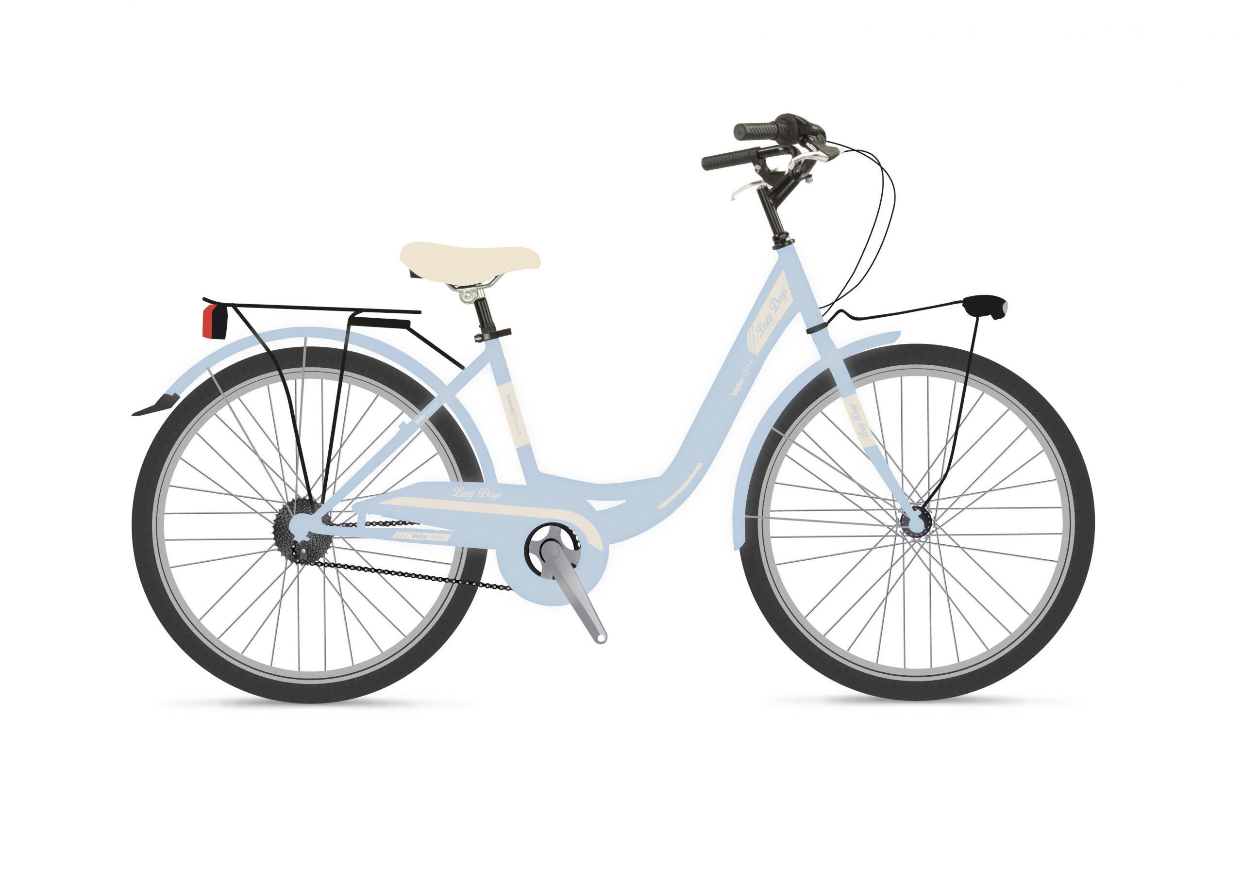 AIRBICI Kinderfahrrad Airbici Lazy Days 24“ 1 Gang