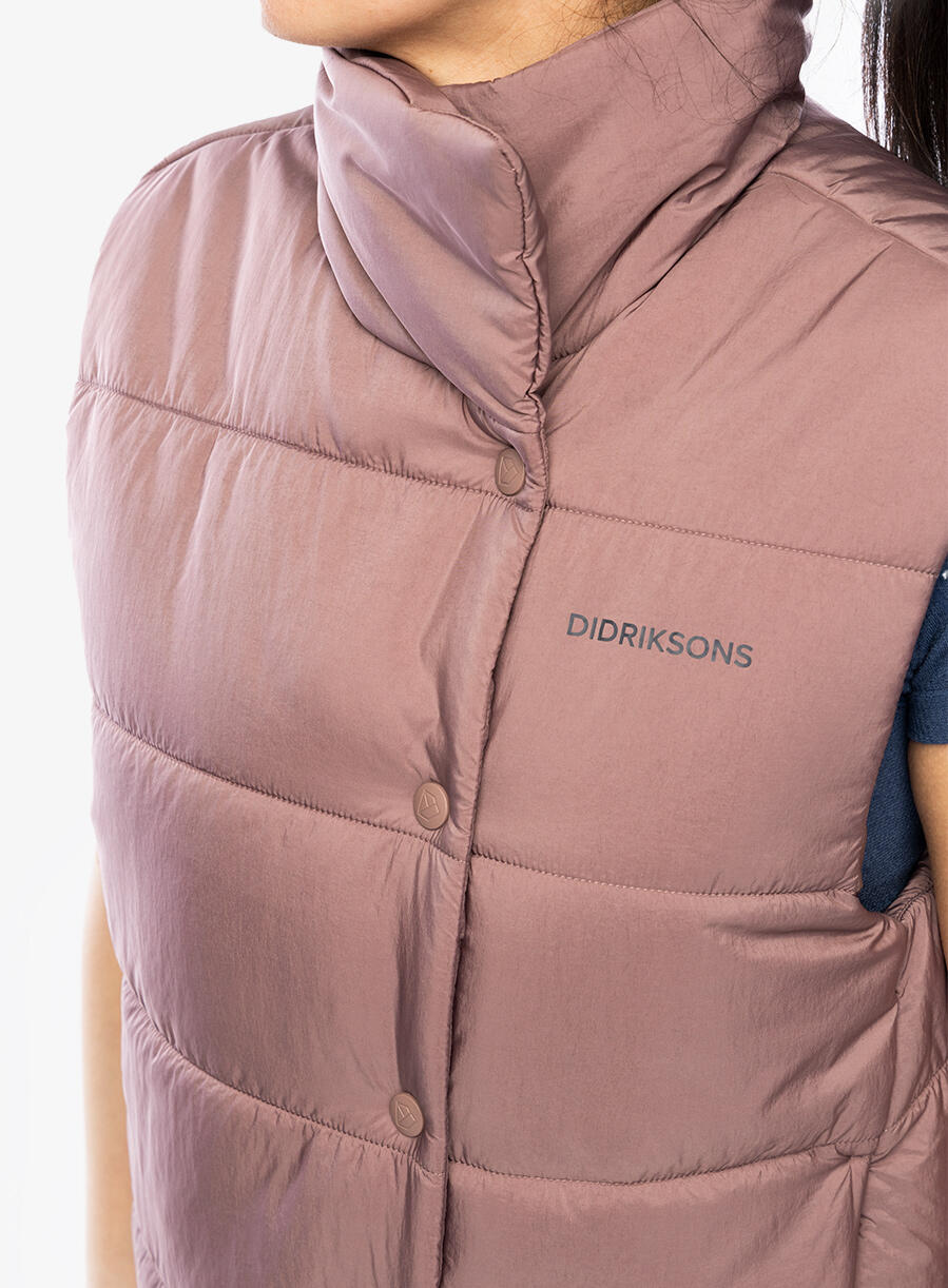Kamizelka ocieplana damska Didriksons Charlen Vest 6/7
