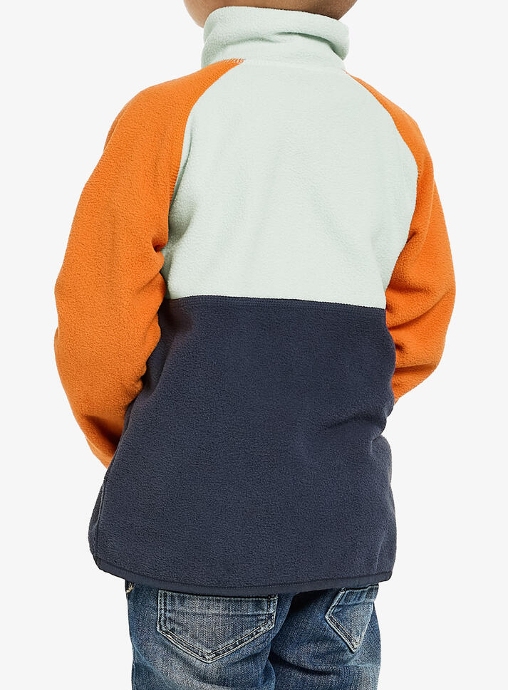 Bluza polarowa dziecięca Didriksons Monte Half Button 4