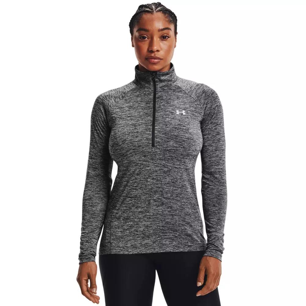Koszulka damska Under Armour NEW TECH 1/2 ZIP - TWIST