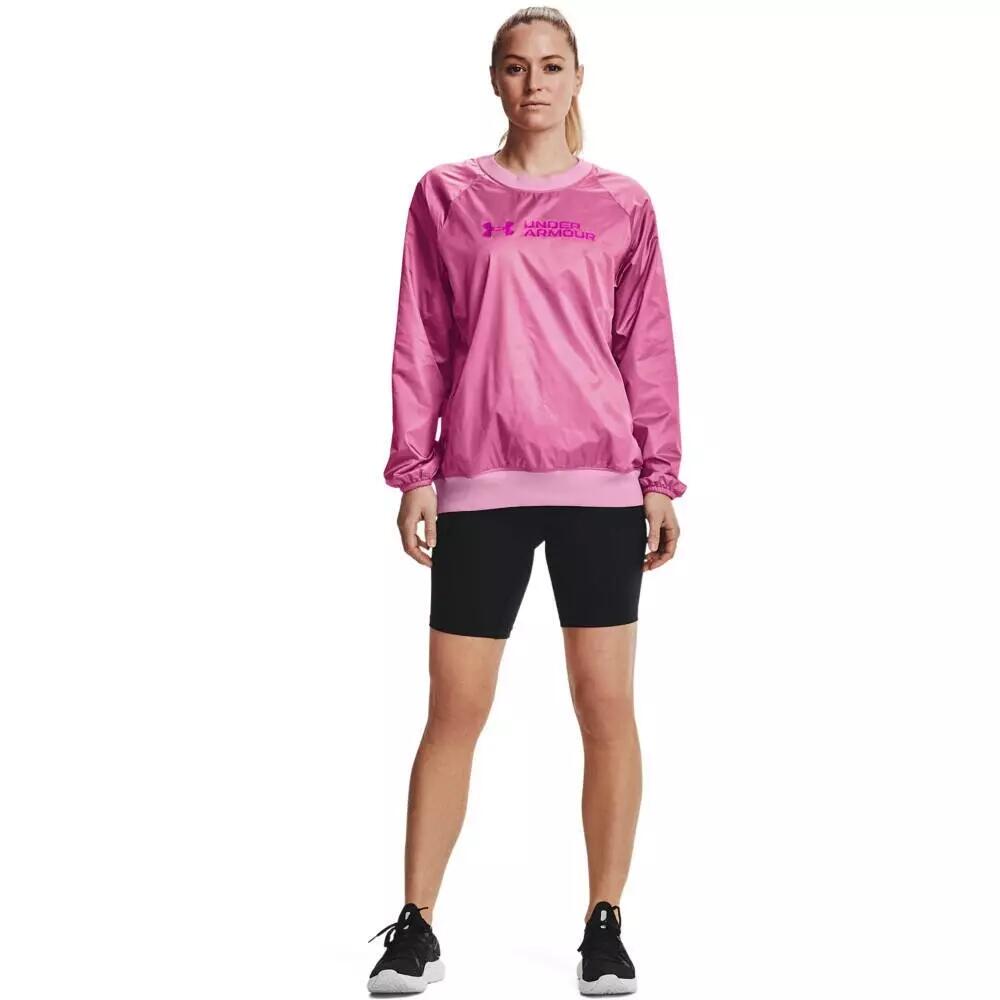 Bluza damska Under Armour Recover Woven Shine Crew 4/7