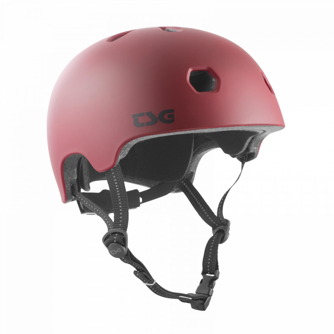 TSG TSG  Meta Helm Satin Oxblood